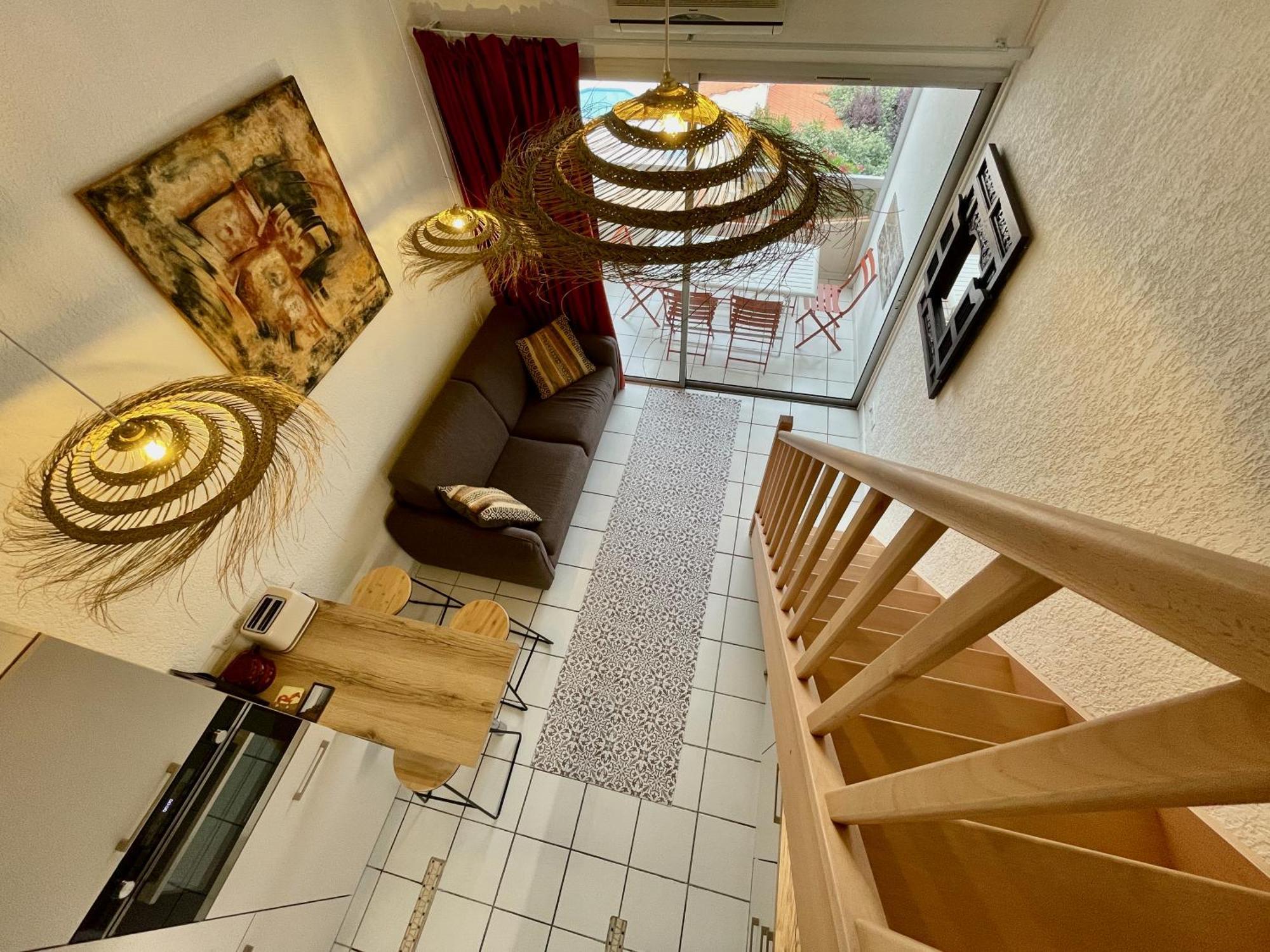 Apartmán Golfes Clairs - Duplex Climatise - Wifi Argelès-sur-Mer Exteriér fotografie